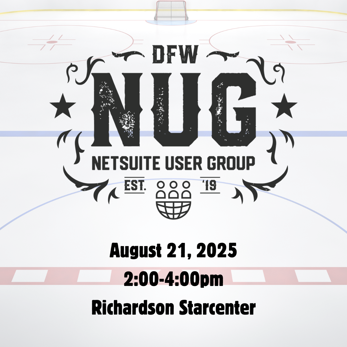 NetSuite User Group Event in Dallas: Networking and Broomball at Stars Community Ice